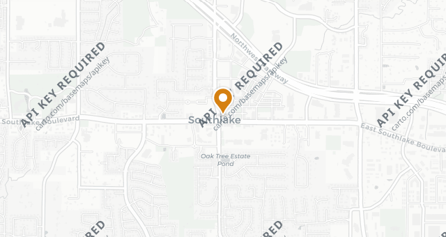 Map showing Del Frisco's Grille