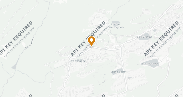 Map showing Le Bistrot des Ours