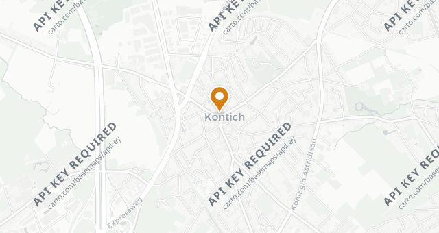 Map showing Fortuin