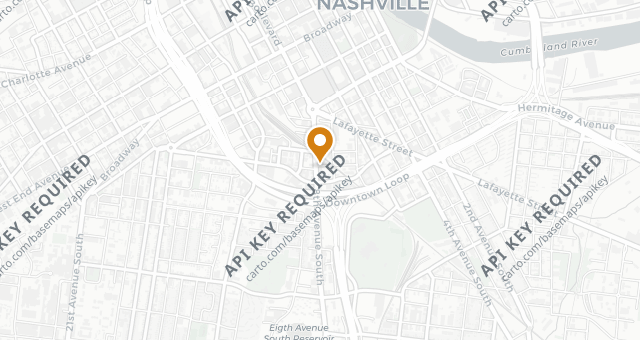 Map showing The Catbird Seat