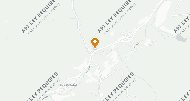 Map showing Molino de Urdániz