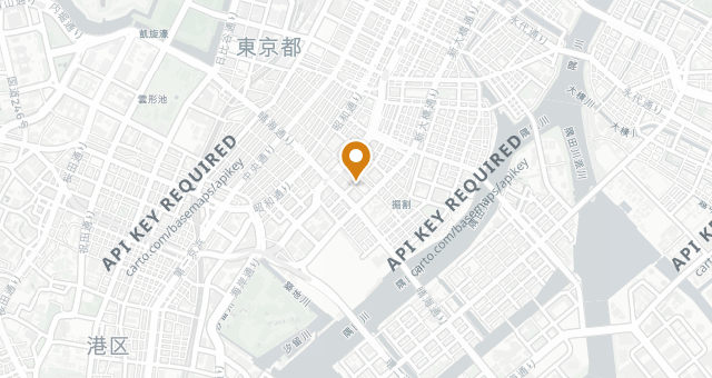 Map showing Tempura Nakagawa