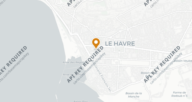 Map showing Le Bouche à Oreille