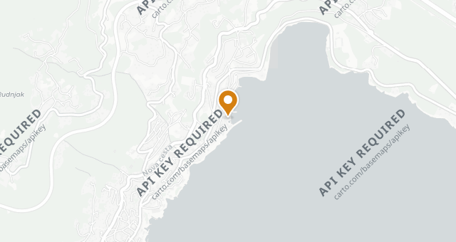 Map showing Plavi podrum