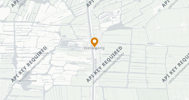 Map showing Watergang