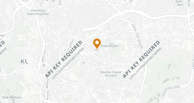 Map showing Beta