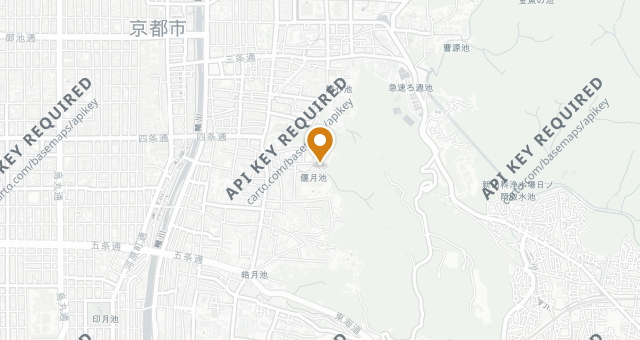 Map showing KIKUNOI Honten