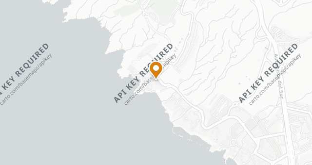 Map showing Starfish, La Caleta