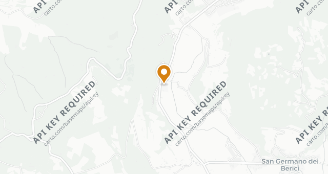 Map showing Trequarti