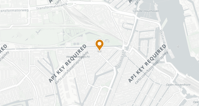 Map showing Chez Nina