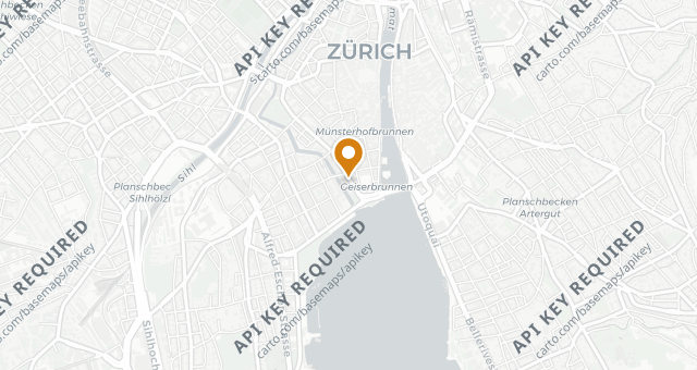 Map showing Baur's