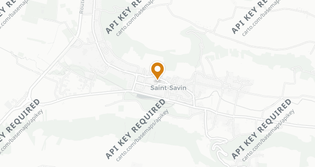 Map showing Les 3 Faisans