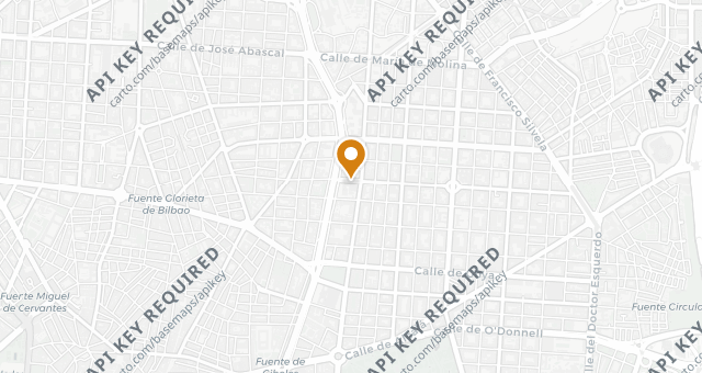 Map showing Amós