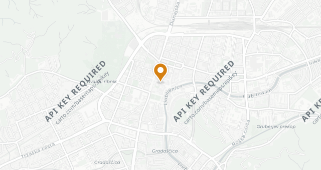 Map showing Gostilna AS