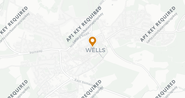 Map showing Root Wells