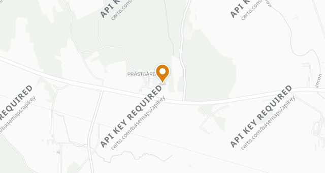 Map showing Ölme Prästgård