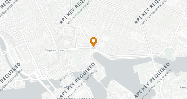 Map showing Strandvägen 1