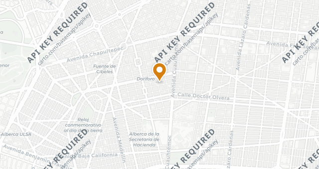 Map showing Cariñito Tacos