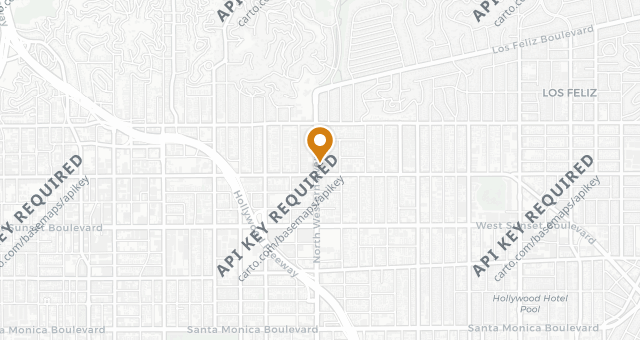 Map showing Mae Malai Thai House of Noodles
