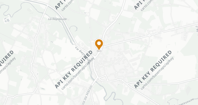 Map showing Le Raisin