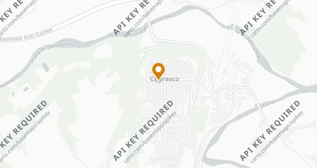 Map showing Osteria La Torre