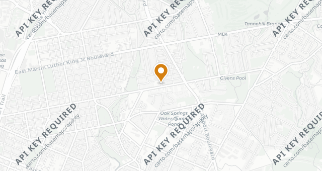 Map showing Birdie's