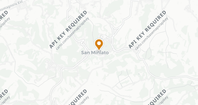 Map showing Pepenero