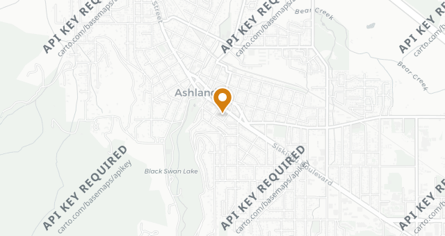 Map showing Alchemy Restaurant and Bar
