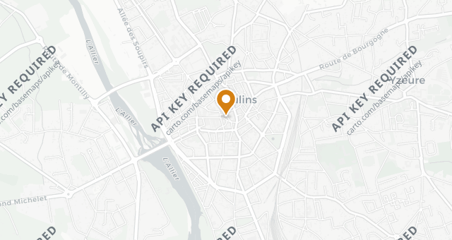 Map showing Le Bistrot de Guillaume