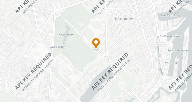 Map showing Brasserie Post