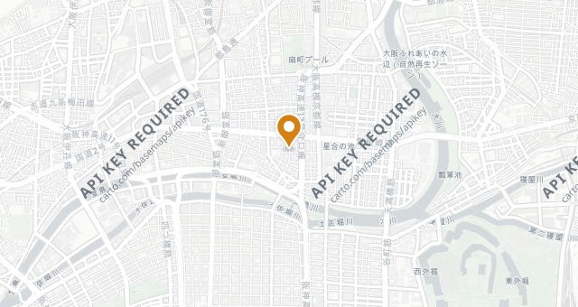 Map showing Washoku Iikura