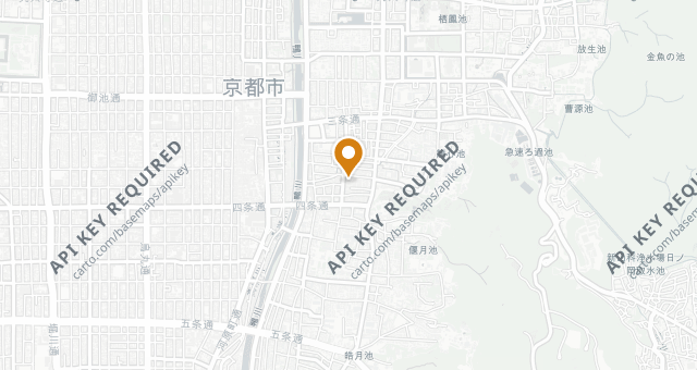 Map showing Kyoboshi