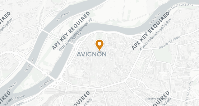 Map showing Aimé
