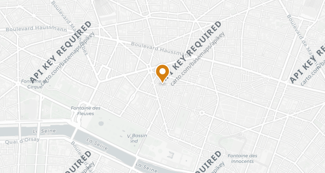 Map showing Drouant