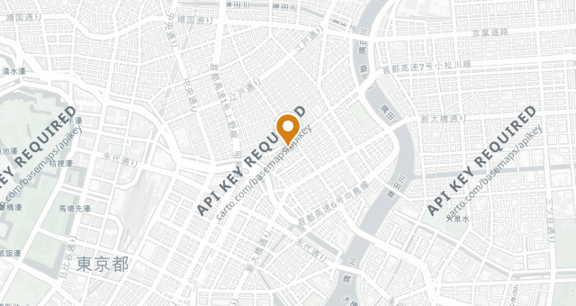 Map showing Kawada