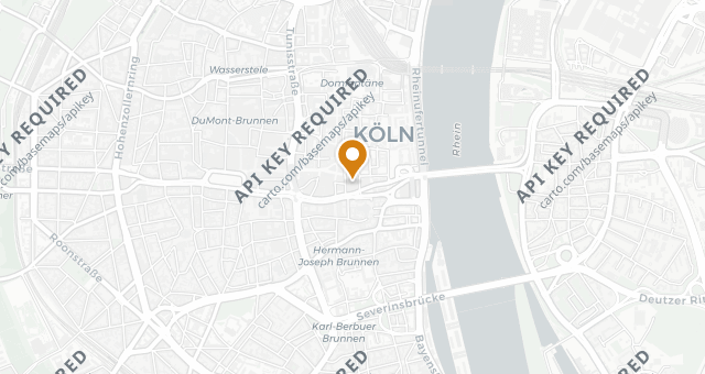 Map showing LeBistrot99 am Heumarkt