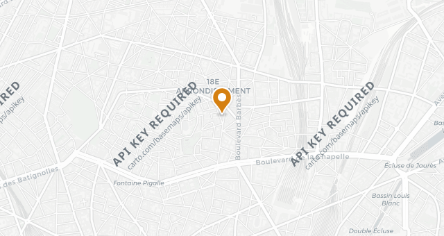 Map showing Delish