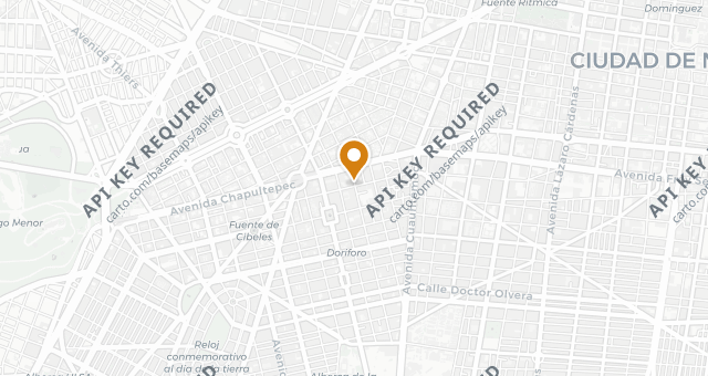Map showing Martínez