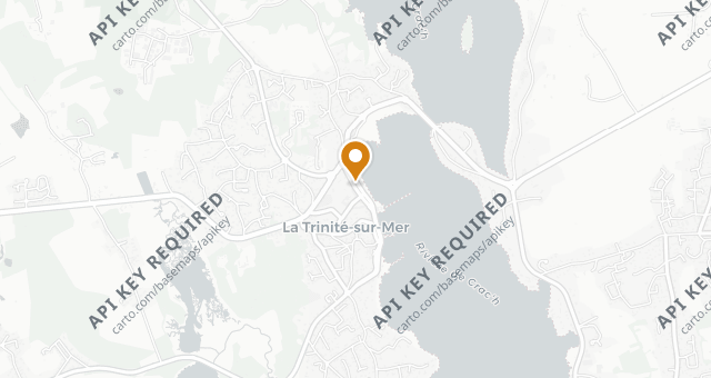 Map showing Le Petit Raout