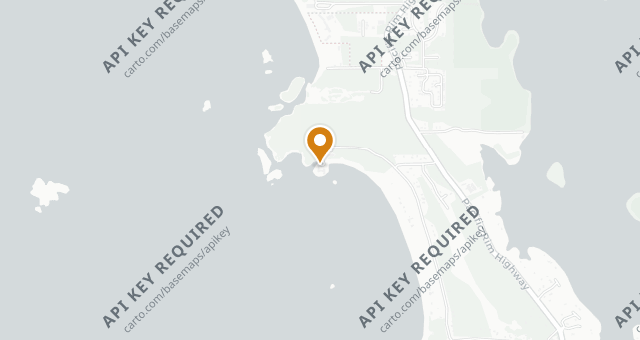 Map showing The Pointe Restaurant
