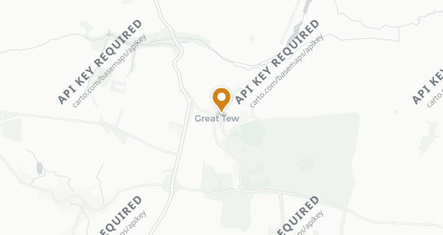 Map showing Quince and Clover