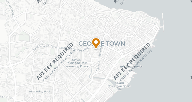 Map showing Au Jardin