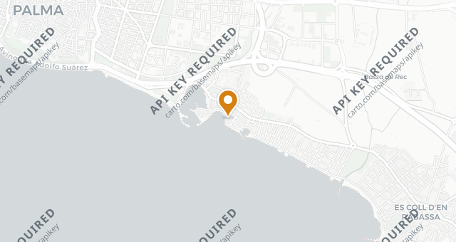 Map showing Periplo Portixol