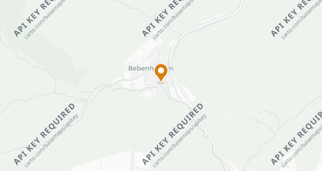 Map showing Landhotel Hirsch Bebenhausen