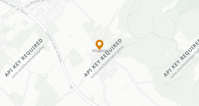 Map showing Trattoria V’diterraneo