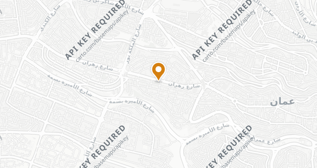 Map showing Dara Dining by Sara Aqel