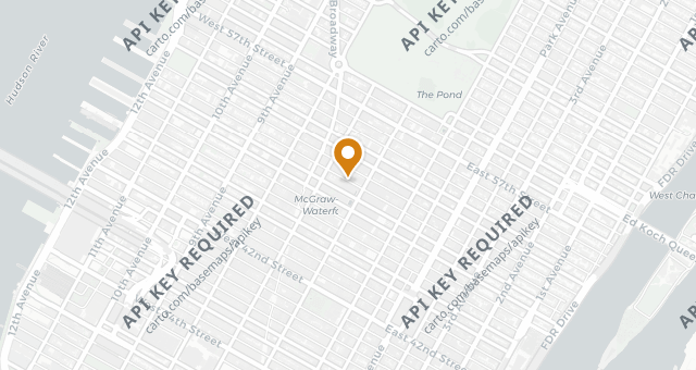 Map showing The Capital Grille