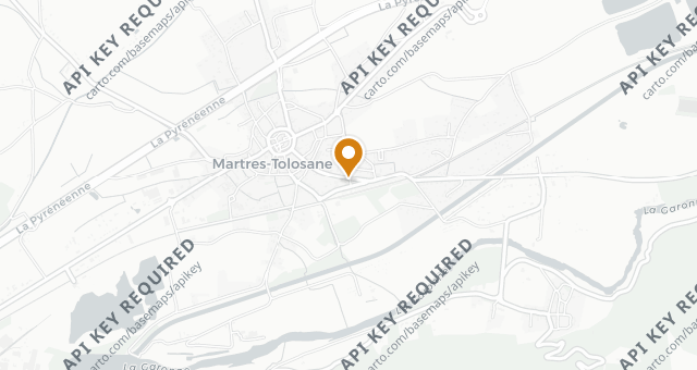 Map showing Maison Castet