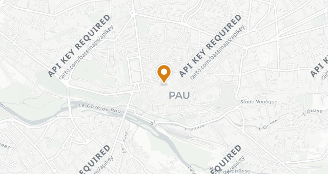Map showing Paute