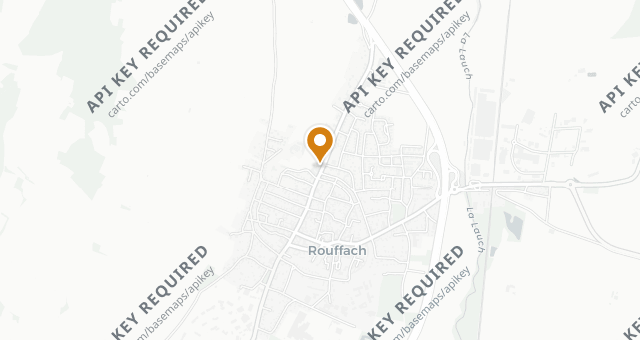 Map showing Restaurant Bohrer